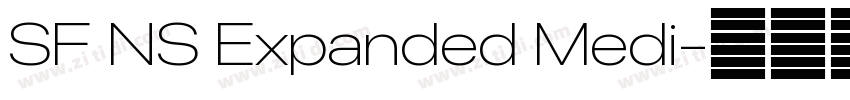 SF NS Expanded Medi字体转换 SF NS Expanded Medi字体转换